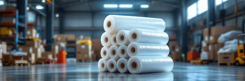 Rollos de Burbujas de Plastico